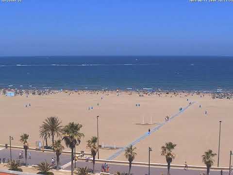 Playa malvarrosa valencia webcam