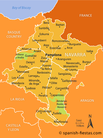 Pueblos de Navarra Alfabeticamente